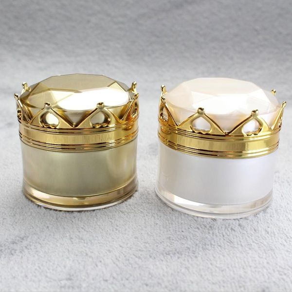 packing bottles grade crown gold white cream jars 10g 15g 20g makeup products containers for eyes lips face care gel lotion 100pcs/lot
packing bottles grade crown gold white cream jars 10g 15g 20g makeup products containers for eyes lips face care gel lotion 100pcs/lot