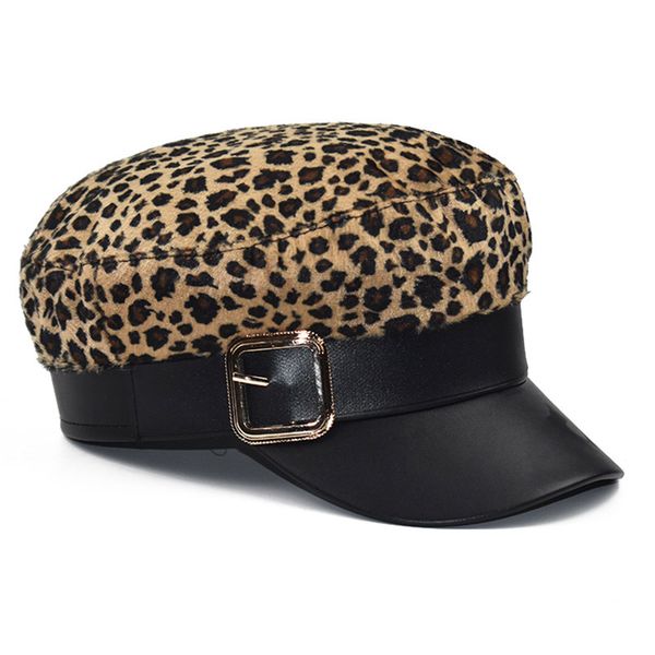 fashion women metal buckle wool octagonal cap winter elegant ladies pu leather leopard print beret hat streetwear rope flat cap, Blue;gray
fashion women metal buckle wool octagonal cap winter elegant ladies pu leather leopard print beret hat streetwear rope flat cap, Blue;gray
