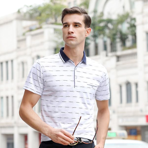 new summer brand designer striped shirts for men turn down collar short sleeve casual fashions quality men clothes, White;black
new summer brand designer striped shirts for men turn down collar short sleeve casual fashions quality men clothes, White;black