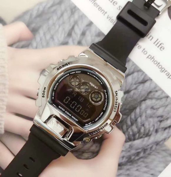 shock mens 2020 stainless steel case g watches luxury sports brand led digital wristwatches with rubber strap band clock gift saat, Slivery;brown 
shock mens 2020 stainless steel case g watches luxury sports brand led digital wristwatches with rubber strap band clock gift saat, Slivery;brown