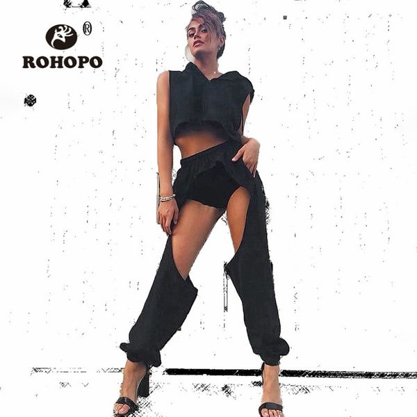 rohopo women open crotch leggings pant hip hop streetwear full length trousers hip hop casual cotton trousers, Black;white
rohopo women open crotch leggings pant hip hop streetwear full length trousers hip hop casual cotton trousers, Black;white