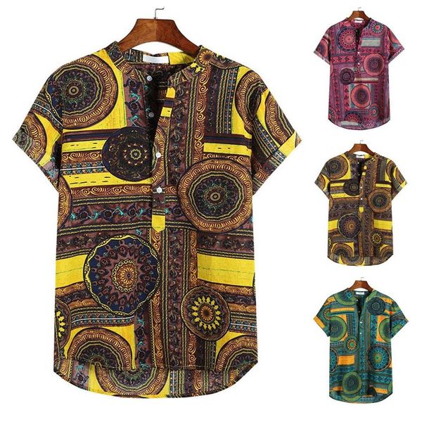 fashion hawaiian shirt men cotton linen ethnic short sleeve casual hawaiian printing cool thin breathable shirt beach blouse top, White;black
fashion hawaiian shirt men cotton linen ethnic short sleeve casual hawaiian printing cool thin breathable shirt beach blouse top, White;black