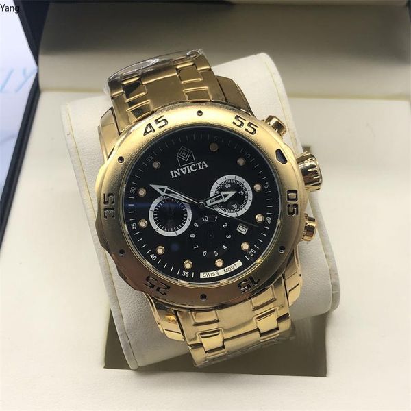 big dial invicta all subdials working chronograph luxury watches men watch brand silicone tape quartz wrist watch cfor men gift relojes, Slivery;brown
big dial invicta all subdials working chronograph luxury watches men watch brand silicone tape quartz wrist watch cfor men gift relojes, Slivery;brown