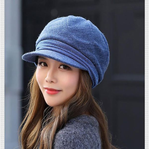 autumn winter newsboy caps men and women warm tweed octagonal hat for male detective hats retro flat caps, Blue;gray
autumn winter newsboy caps men and women warm tweed octagonal hat for male detective hats retro flat caps, Blue;gray