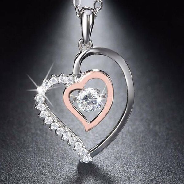 jewels неподдельный серебр 925 двойного сердца кулон с 0 0,3 ct кристал родий mixed розовое золото цвет ожерелья без цепи, Silver
jewels неподдельный серебр 925 двойного сердца кулон с 0 0,3 ct кристал родий mixed розовое золото цвет ожерелья без цепи, Silver