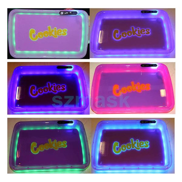 cookies glow tray runtz led rolling tray multi led lights color abs trays grinder function 6 colors rechargeable battery tray
cookies glow tray runtz led rolling tray multi led lights color abs trays grinder function 6 colors rechargeable battery tray