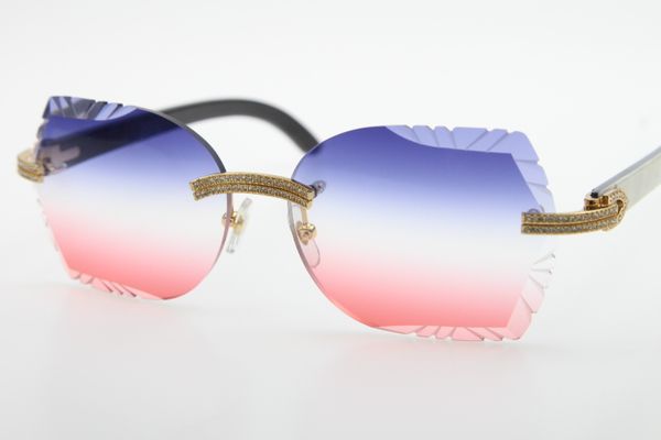 rimless sunglasses 3524012 white inside black buffalo horn rimless sunglasses smaller stones glasses new carved len, White;black
rimless sunglasses 3524012 white inside black buffalo horn rimless sunglasses smaller stones glasses new carved len, White;black