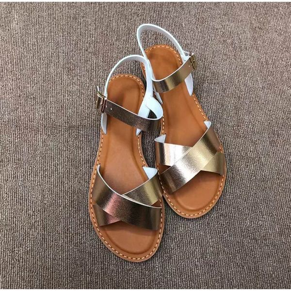 summer women flat sandals pu leather buckle crossing sewing non slip beach shoes sandalias ladies casual female 2020 new, Black
summer women flat sandals pu leather buckle crossing sewing non slip beach shoes sandalias ladies casual female 2020 new, Black