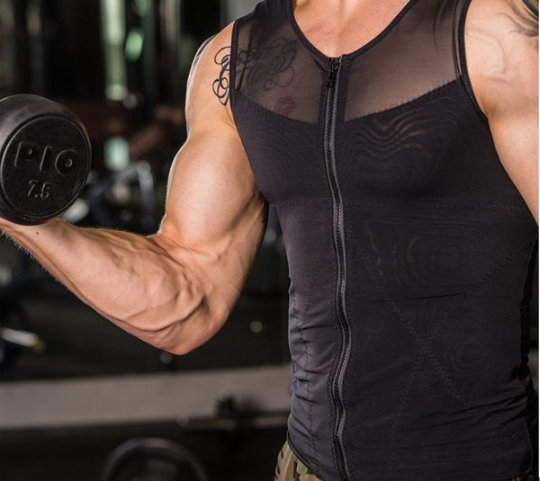 men's stretch mesh zipper running vest room training outdoor jogging perspiration breathable top, Black;blue
men's stretch mesh zipper running vest room training outdoor jogging perspiration breathable top, Black;blue