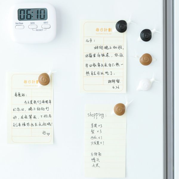 5pcs/set snail shape fridge magnets dry wipe whiteboard marker writing record message board remind memo pad stickers home decor
5pcs/set snail shape fridge magnets dry wipe whiteboard marker writing record message board remind memo pad stickers home decor