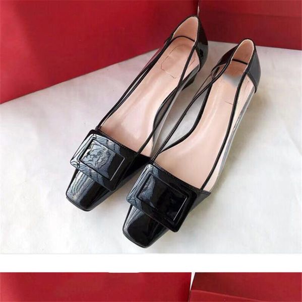fashion 2020 summer square toe women pumps runway square buckle shallow low heels shoes ladies party club sandals pumps shoes, Black
fashion 2020 summer square toe women pumps runway square buckle shallow low heels shoes ladies party club sandals pumps shoes, Black