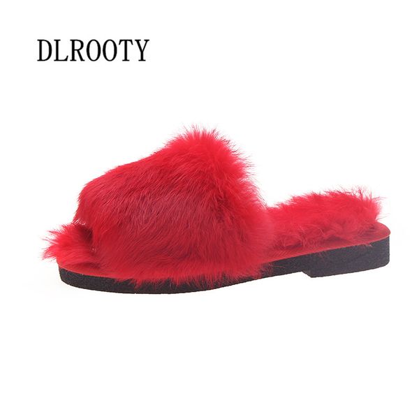 women fur slippers winter warm flip flops 2018 new fashion solid platform silent non-slip shoes woman slides flat casual, Black
women fur slippers winter warm flip flops 2018 new fashion solid platform silent non-slip shoes woman slides flat casual, Black