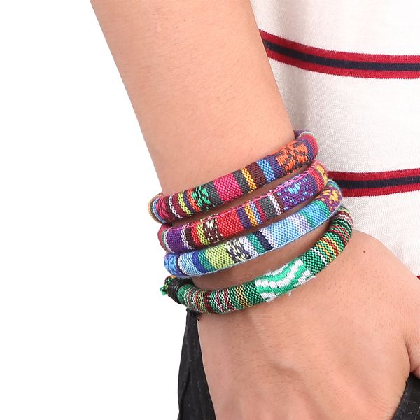 ethnic style bracelet 4 style men's and women's rope national tribal retro adjustable bracelet, Golden;silver
ethnic style bracelet 4 style men's and women's rope national tribal retro adjustable bracelet, Golden;silver
