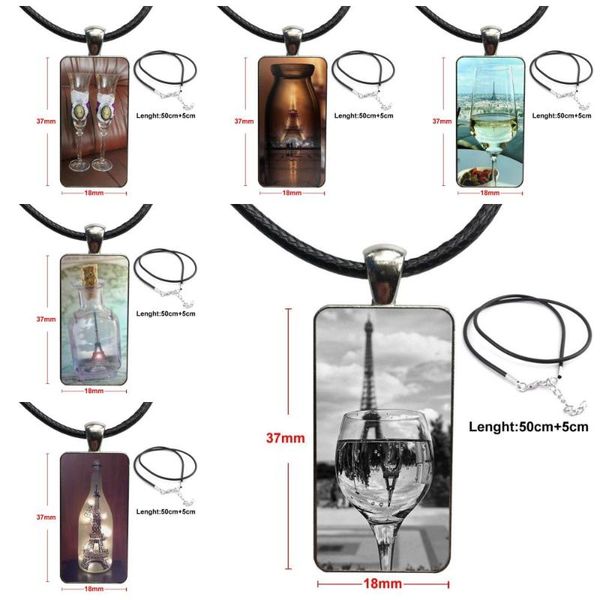 for women wedding necklace fashion long chain with rectangle necklace jewelry live love on wine glass in paris eiffel tower, Silver
for women wedding necklace fashion long chain with rectangle necklace jewelry live love on wine glass in paris eiffel tower, Silver