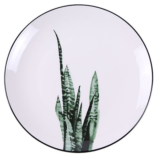green plant series ceramic plate dinner dishes pasta steak dessert circular fruit plates fine bone china kitchenware
green plant series ceramic plate dinner dishes pasta steak dessert circular fruit plates fine bone china kitchenware