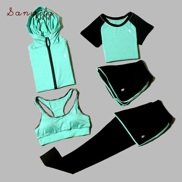 women's yoga sets five-piece set women's clothing sets gym clothing sportswear sports coaching gym training clothes, White;red
women's yoga sets five-piece set women's clothing sets gym clothing sportswear sports coaching gym training clothes, White;red