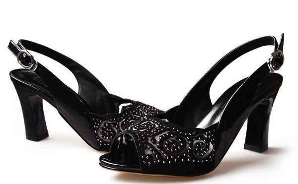 2019 women's sandals in summer with new style high heel coarse heel water drill bowknot @79, Black
2019 women's sandals in summer with new style high heel coarse heel water drill bowknot @79, Black