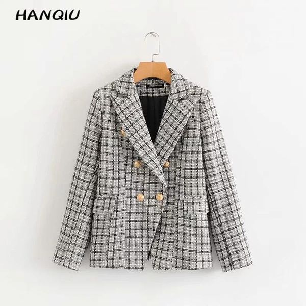 fall 2019 vintage chic houndstooth women blazers and jackets coat office work tweed blazer women casual jacket outerwear korean, White;black
fall 2019 vintage chic houndstooth women blazers and jackets coat office work tweed blazer women casual jacket outerwear korean, White;black