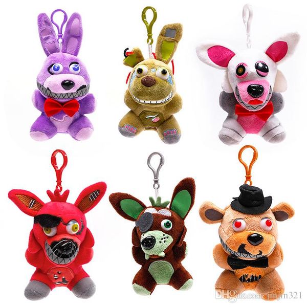 2019 new arrival 15cm 6 styles five nights at freddy's teddy bear's five night midnight palace plush doll kids plush toys
2019 new arrival 15cm 6 styles five nights at freddy's teddy bear's five night midnight palace plush doll kids plush toys