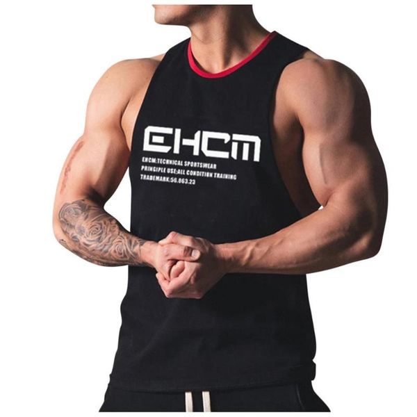 2020 men's new style tight solid-colored pitted vest fashion comfortable casual summer sport vest male clothing, Black;blue
2020 men's new style tight solid-colored pitted vest fashion comfortable casual summer sport vest male clothing, Black;blue