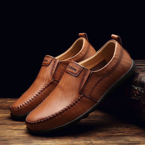 cimim business men leather shoes comfortable casual large size lazy flat driving shoes men fashion office loafers, Black
cimim business men leather shoes comfortable casual large size lazy flat driving shoes men fashion office loafers, Black