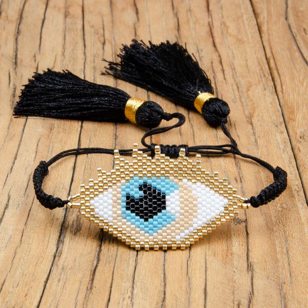 evil eye bracelet miyuki silver bracelet turkish lucky evil eye jewelry pulseras 2019 women delicas beads gift accessories, Golden;silver
evil eye bracelet miyuki silver bracelet turkish lucky evil eye jewelry pulseras 2019 women delicas beads gift accessories, Golden;silver