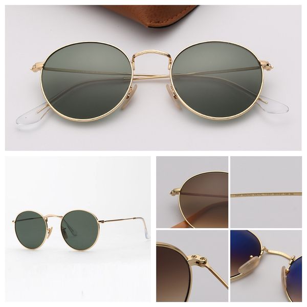 sunglasses new vintage sunglasses mens round metal gold round sun glasses fashion mirror gafas de sol lenses with case, White;black
sunglasses new vintage sunglasses mens round metal gold round sun glasses fashion mirror gafas de sol lenses with case, White;black