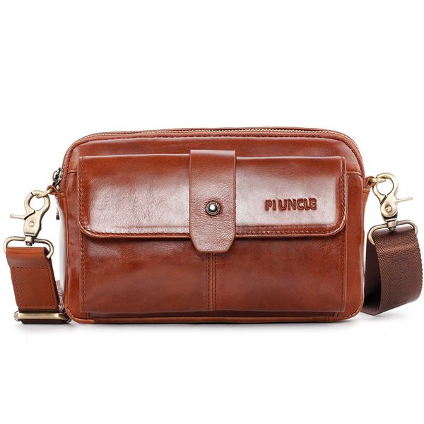 new genuine leather men casual snap waist belt bag chest pack sling bag design multi-layer phone cigarette case pouch male
new genuine leather men casual snap waist belt bag chest pack sling bag design multi-layer phone cigarette case pouch male