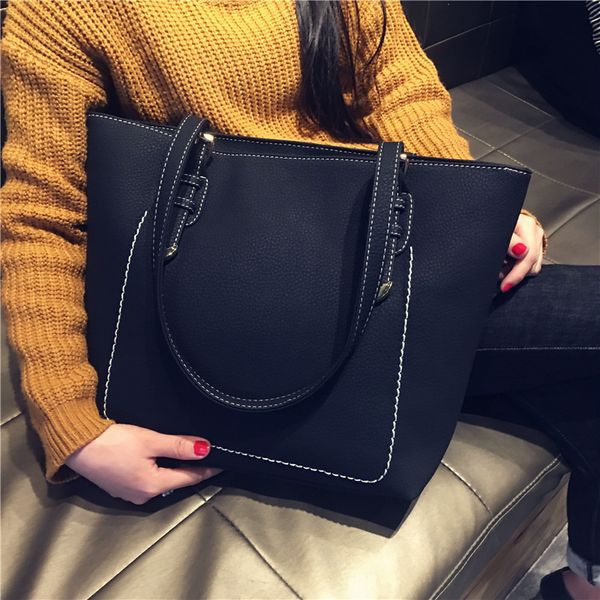 tote bag women's bag 2020 new handbag shoulder shoulder large capacity simple 
tote bag women's bag 2020 new handbag shoulder shoulder large capacity simple