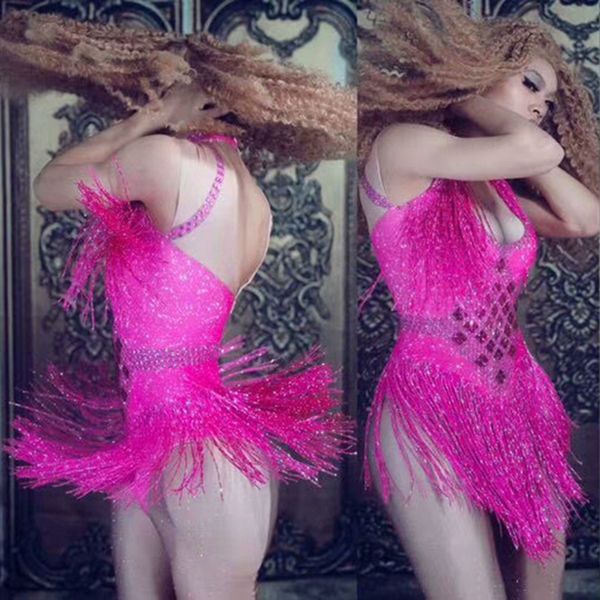 stage wear 7 colors sparkly rhinestone tassel bodysuit nightclub dance show stretch party outfit female singer dancer costume, Black;red
stage wear 7 colors sparkly rhinestone tassel bodysuit nightclub dance show stretch party outfit female singer dancer costume, Black;red
