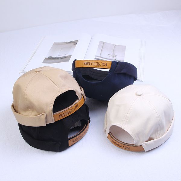 men street casual docker sailor biker hat navy beanies loop beanie brimless cap fashion pumpkin vintage, Blue;gray
men street casual docker sailor biker hat navy beanies loop beanie brimless cap fashion pumpkin vintage, Blue;gray