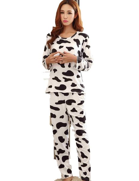 fashion women pijama pyjamas full sleeve women pajamas sets milk cow print sleepwear long pants nightclothes mlxl, Blue;gray
fashion women pijama pyjamas full sleeve women pajamas sets milk cow print sleepwear long pants nightclothes mlxl, Blue;gray