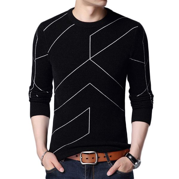 new autumn winter fashion mens sweaters clothing pullover mens sweaters o neck slim fit breathable solid color sweaters for men, White;black
new autumn winter fashion mens sweaters clothing pullover mens sweaters o neck slim fit breathable solid color sweaters for men, White;black