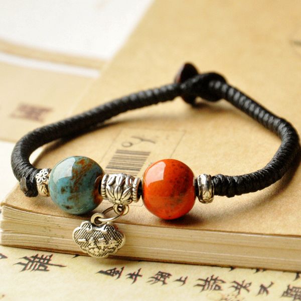 fashion charm ceramics multicolor beads ethnic style safety lock bracelet original design bangle handmade amulet jewelry gifts, Golden;silver
fashion charm ceramics multicolor beads ethnic style safety lock bracelet original design bangle handmade amulet jewelry gifts, Golden;silver
