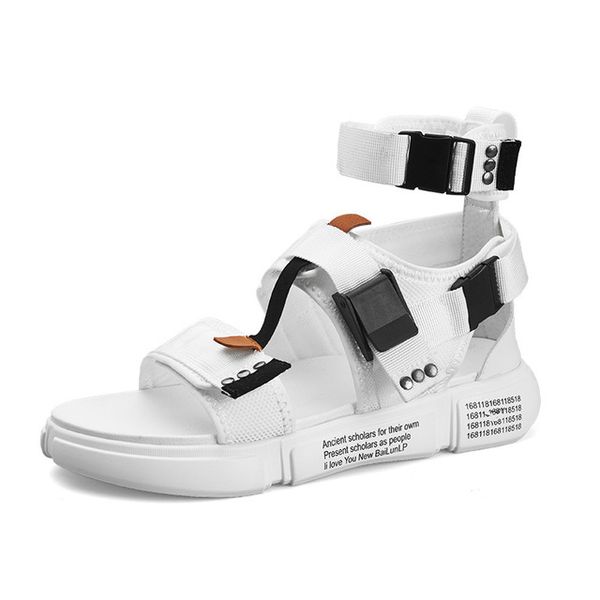 summer mens shoes gladiator sandals designers platform comfortable beach sandals male canvas men, Black
summer mens shoes gladiator sandals designers platform comfortable beach sandals male canvas men, Black