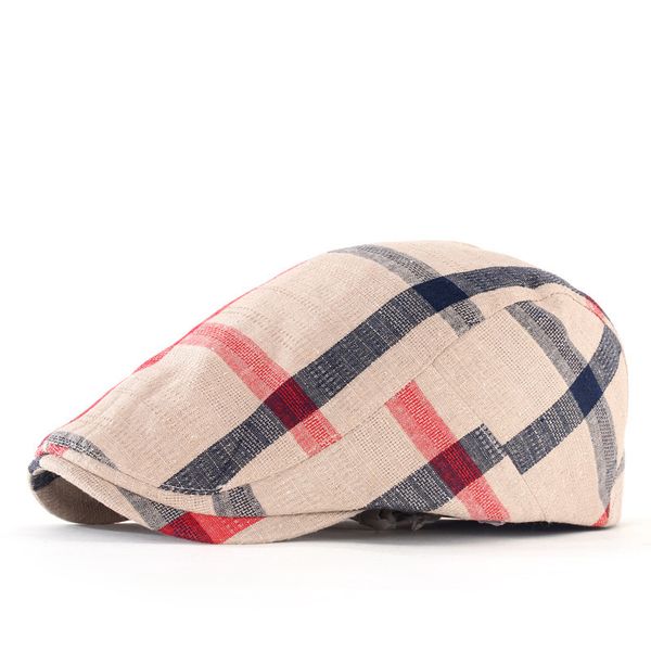 classic englad style plaid berets caps for men women casual sports caps cotton berets hats boina casquette flat cap, Blue;gray
classic englad style plaid berets caps for men women casual sports caps cotton berets hats boina casquette flat cap, Blue;gray