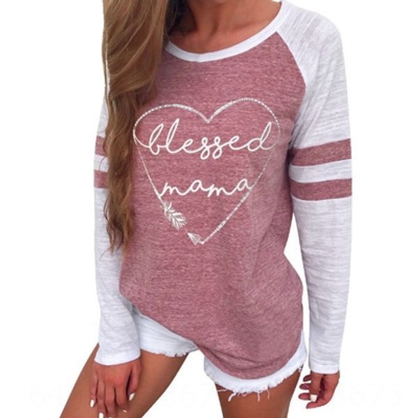 printed stitching color round collar long sleeve printed t-shirt stitching color round collar long sleeve t-shirt, White
printed stitching color round collar long sleeve printed t-shirt stitching color round collar long sleeve t-shirt, White