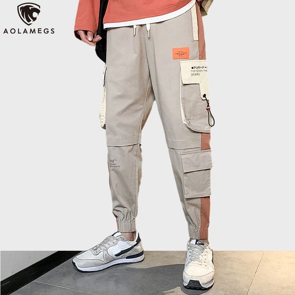 aolamegs мужчины штанах spring vintage повседневный sweatpants hip hop streetwear карман брюк hong kong молодежный стиль мужская одежда, Black
aolamegs мужчины штанах spring vintage повседневный sweatpants hip hop streetwear карман брюк hong kong молодежный стиль мужская одежда, Black