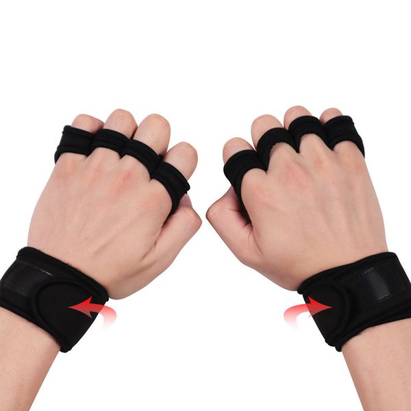1 pair s m l weight lifting gloves hand grip synthetic fiber crossfit gymnastics guard palm protectors glove pull up bar
1 pair s m l weight lifting gloves hand grip synthetic fiber crossfit gymnastics guard palm protectors glove pull up bar