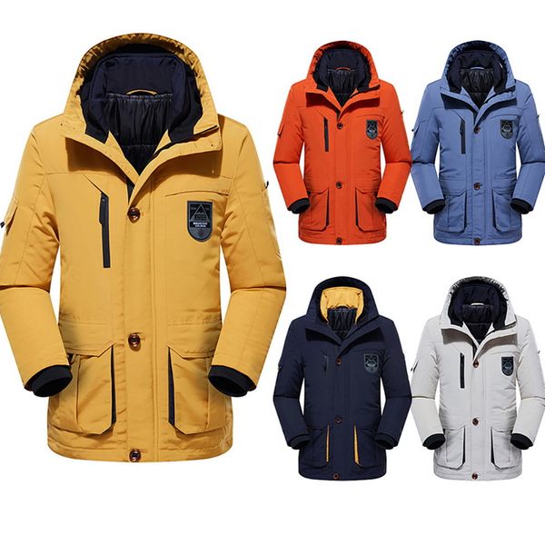 winter warm jacket parkas men fashion casual solid hooded coat female new windproof thicken long overcoat pockets plus size 6xl, Black
winter warm jacket parkas men fashion casual solid hooded coat female new windproof thicken long overcoat pockets plus size 6xl, Black