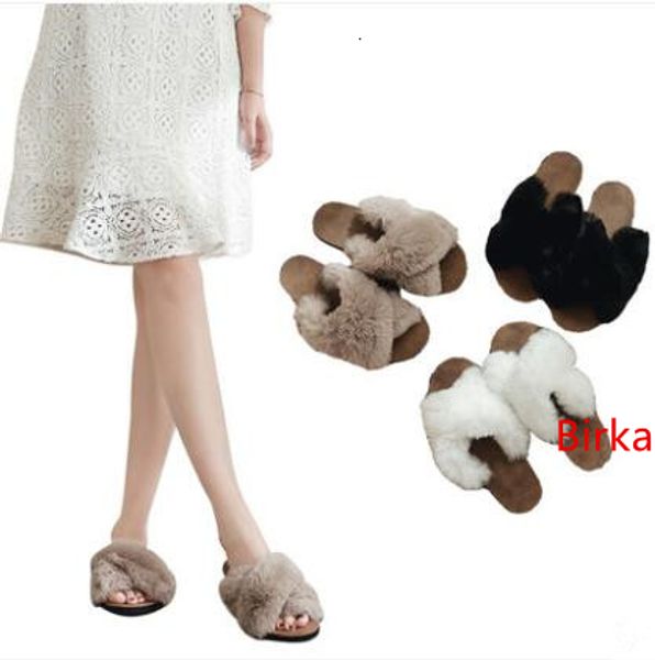 chic autumn winter girl plush slippers fashion women designer outdoor keep warm shoes flat slides fur cony hair sandals size 36-41
chic autumn winter girl plush slippers fashion women designer outdoor keep warm shoes flat slides fur cony hair sandals size 36-41