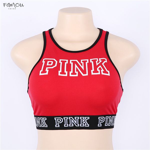 2019 New Sexy Women Tank Tops Quick Dry Tight Fitness Pink Letter Print Singlet Exercise Sleeveless Workout T-Shirt
2019 New Sexy Women Tank Tops Quick Dry Tight Fitness Pink Letter Print Singlet Exercise Sleeveless Workout T-Shirt