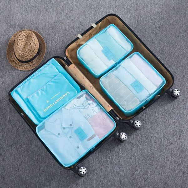 hot 6шт / set travel сумка для хранения большой емкости одежда tidy чехол для багажа организатор портативный контейнер водонепроницаемый фут
hot 6шт / set travel сумка для хранения большой емкости одежда tidy чехол для багажа организатор портативный контейнер водонепроницаемый фут
