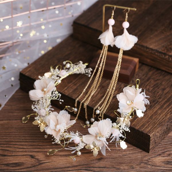 bride headwear mori immortal beautiful exceed immortal eternal life korean flower suit bride marry ornaments hair hoop hair, Silver
bride headwear mori immortal beautiful exceed immortal eternal life korean flower suit bride marry ornaments hair hoop hair, Silver
