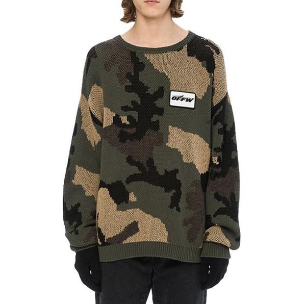 fashion designer mens sweater off yellow green camouflage autumn winter knit sweater luxury sweater for men d1155, White;black
fashion designer mens sweater off yellow green camouflage autumn winter knit sweater luxury sweater for men d1155, White;black