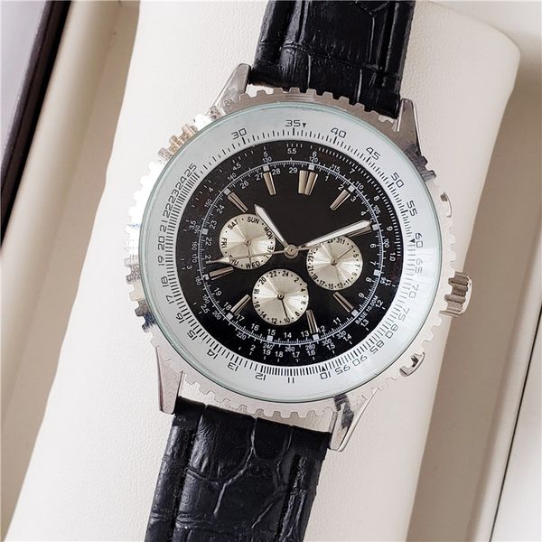sale swiss brand men watches leather strap automatic movement small dial work big dial case designer watch montre de luxe, Slivery;brown
sale swiss brand men watches leather strap automatic movement small dial work big dial case designer watch montre de luxe, Slivery;brown