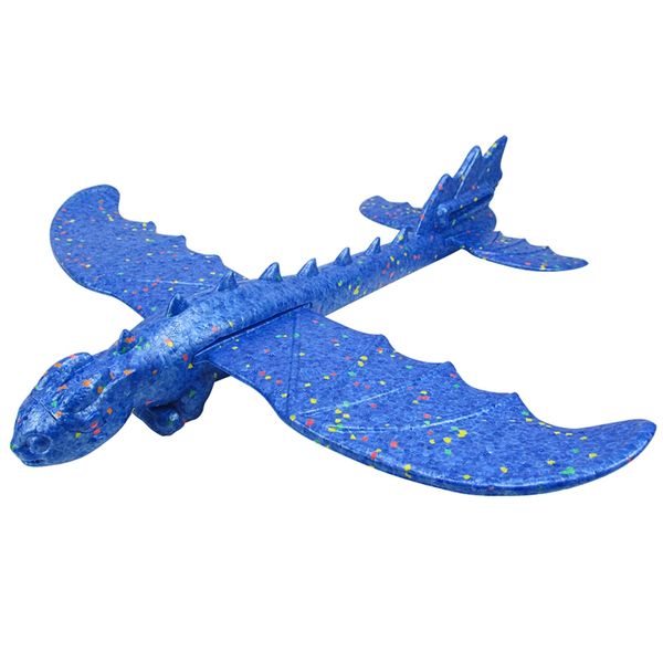 2pcs hand toss dragon foam plane double hole flat flying roundabout stunts diy model toy 708
2pcs hand toss dragon foam plane double hole flat flying roundabout stunts diy model toy 708