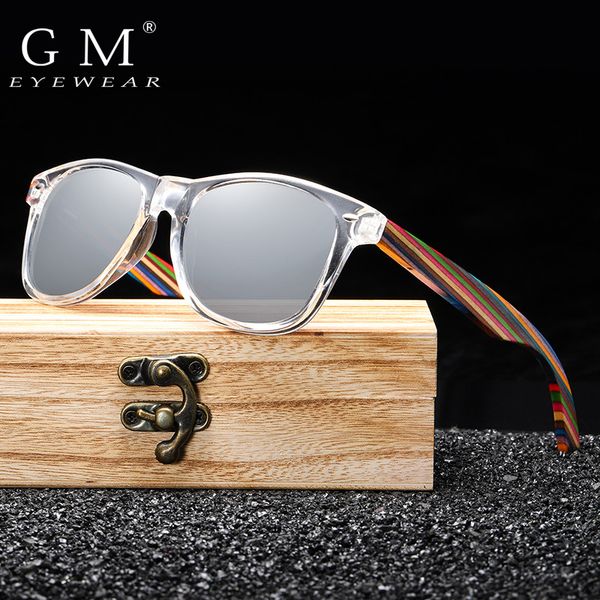 gm polarized sunglasses for boys and girls with recycled frames and color wood temples s5062, White;black
gm polarized sunglasses for boys and girls with recycled frames and color wood temples s5062, White;black