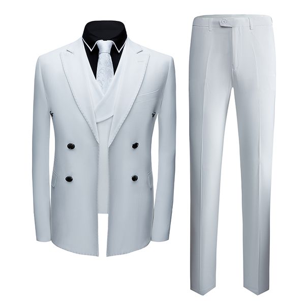 2020 spring latest coat pant designs tuxedos white suits for men dress wedding groom prom suits 3-piece, White;black
2020 spring latest coat pant designs tuxedos white suits for men dress wedding groom prom suits 3-piece, White;black