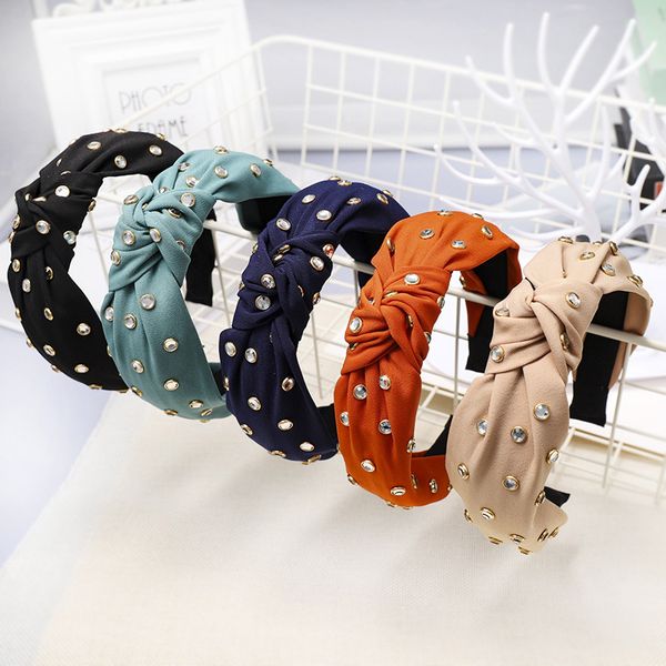 sale women hairband headband for girls fashion turban crystal button hair band hair accessories
sale women hairband headband for girls fashion turban crystal button hair band hair accessories